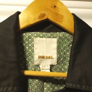 Diesel Coat Jacket size S color black